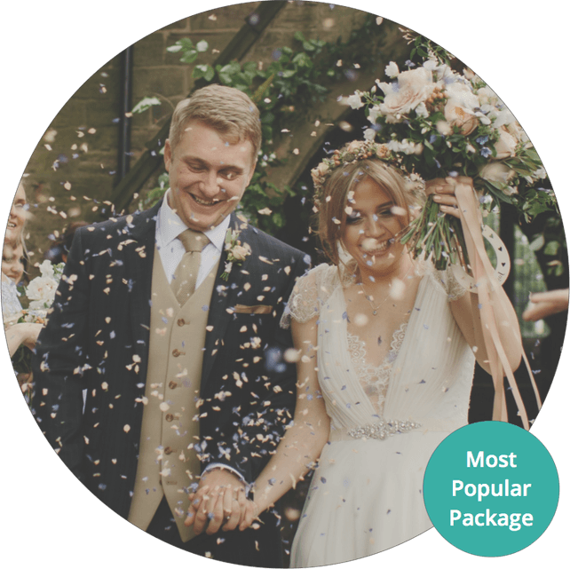 Bespoke Weddings — most popular package